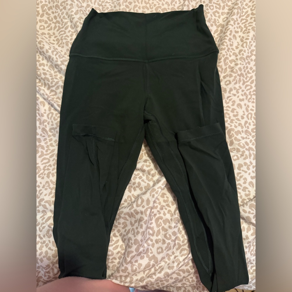 Green Lululemon Align High-Waisted Leggings
